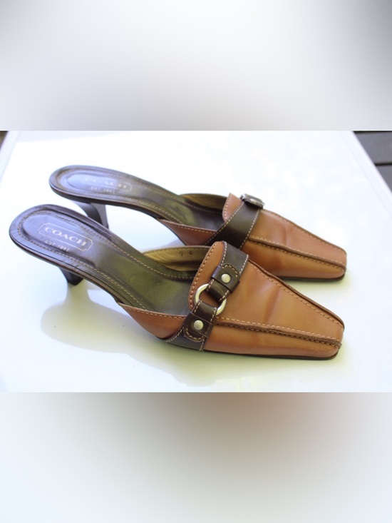 Coach and Four Shoes - Vintage Coach Madison Mules